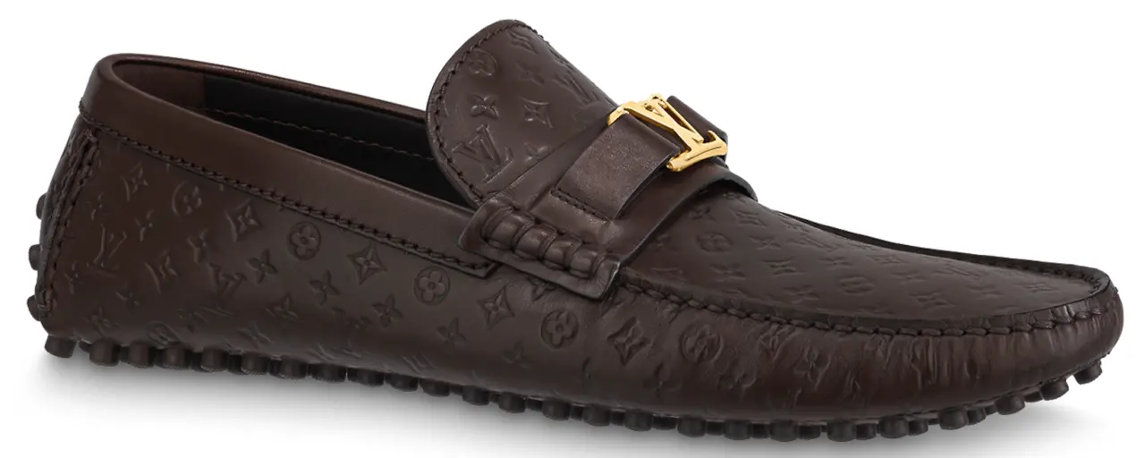Giay Louis Vuitton Hockenheim Moccasin 'Brown' 1ABM61