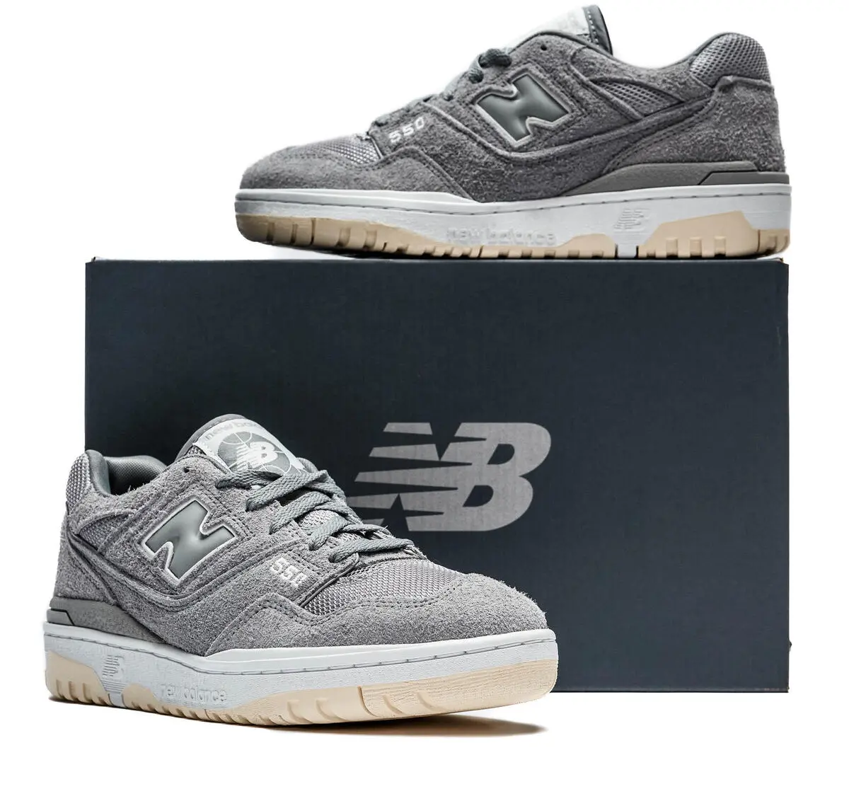Giay New Balacne 550 'Gray Suede' BB550PHD