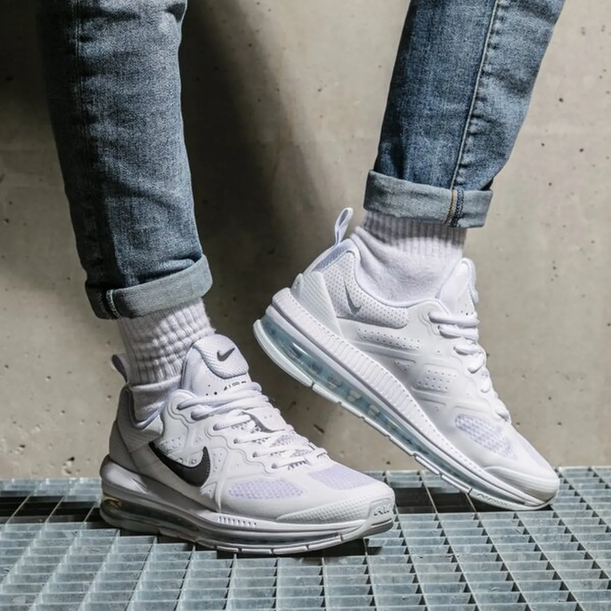 Giay Nike Air Max Genome 'White Black' CW1648-100