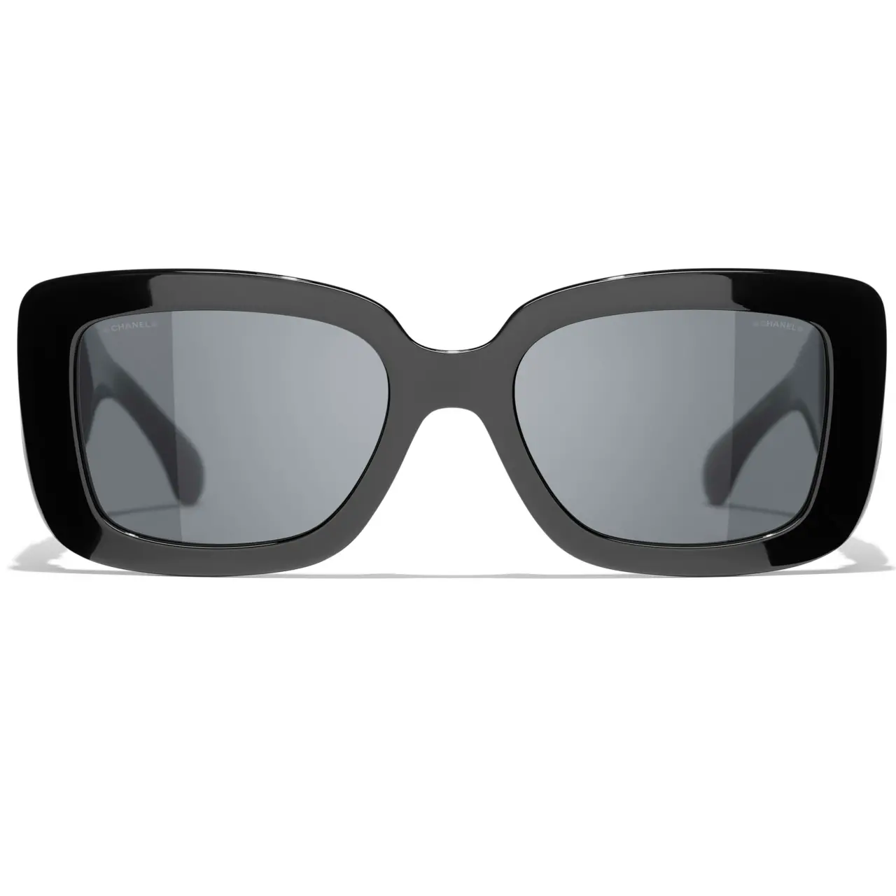 Kinh Channel Rectangle Sunglasses 'Black' A71480-X02123-S2214