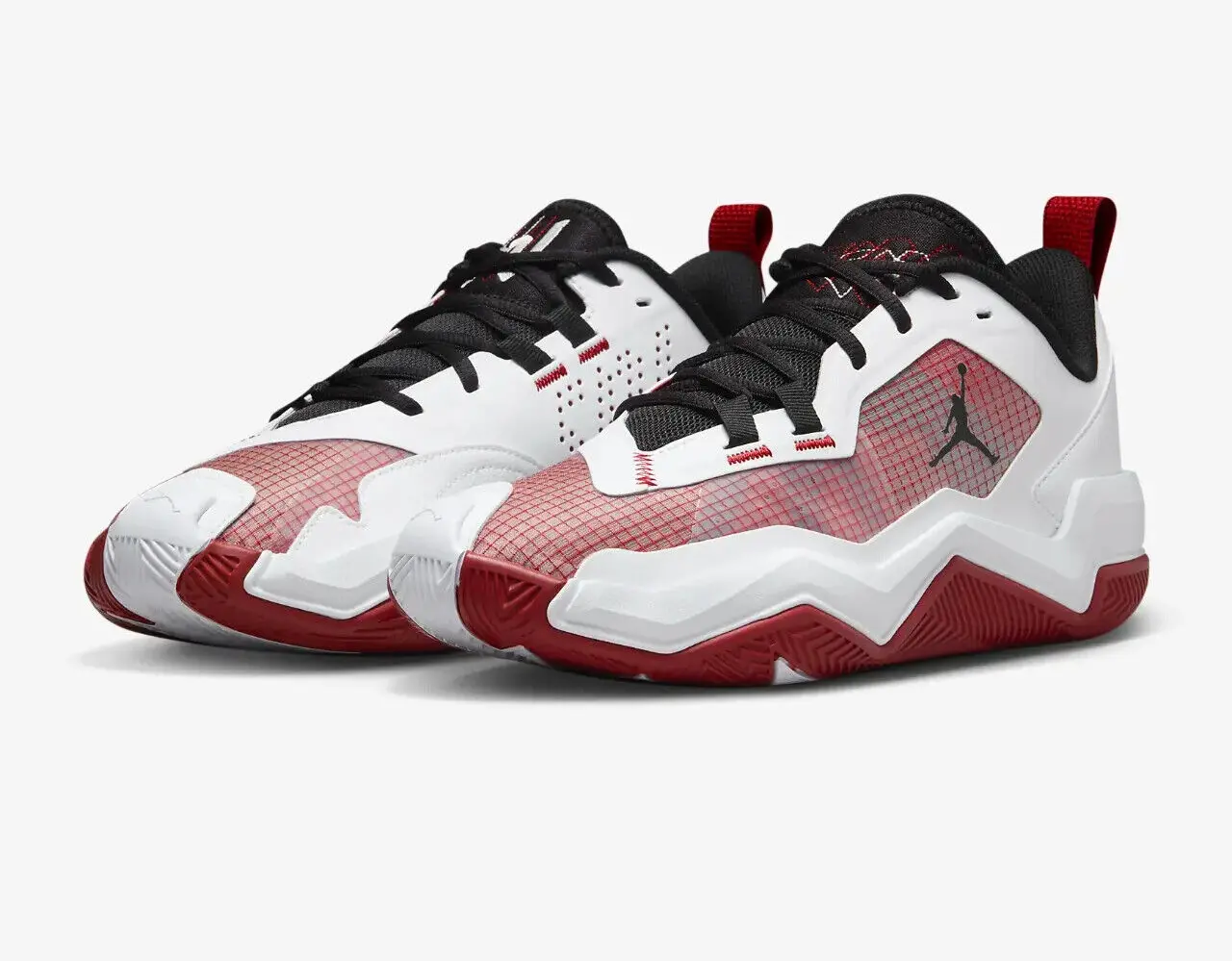 Giay Nike Jordan One Take 4 PF 'White Red' DZ3339-100