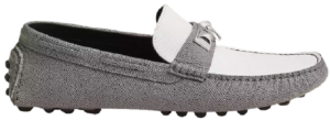 Giay Hermes Irving Loafer 'Gris Blanc' H231932ZH30405