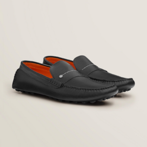 Giay Hermes Enzo Loafer 'Noir' H221945ZH01440