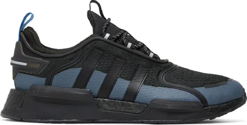 Giay Adidas NMD V3 'Black Blue Metallic' HQ4447