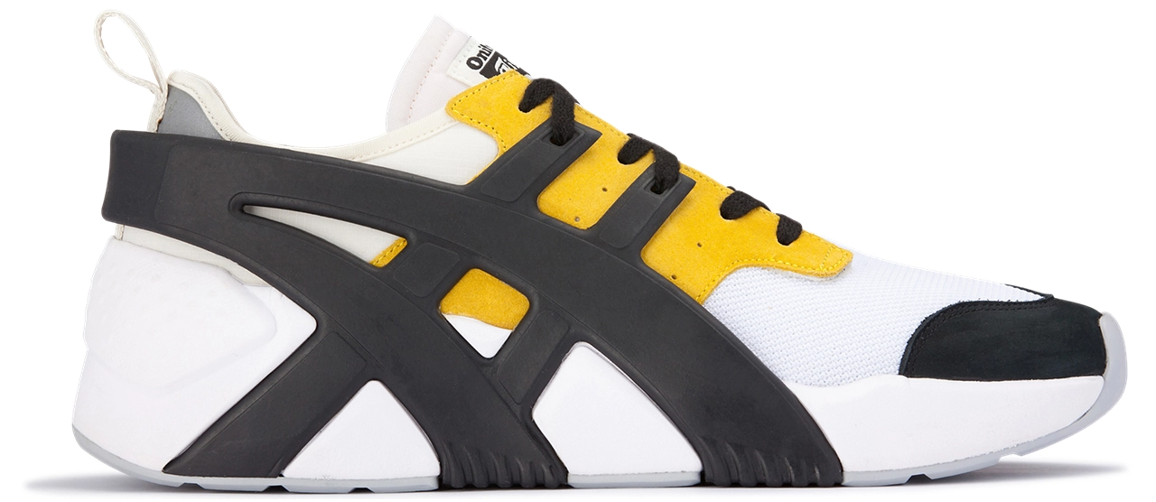 Giay Onitsuka Tiger Big Logo Trainer 2.0 'White Yellow' 1183A795-100