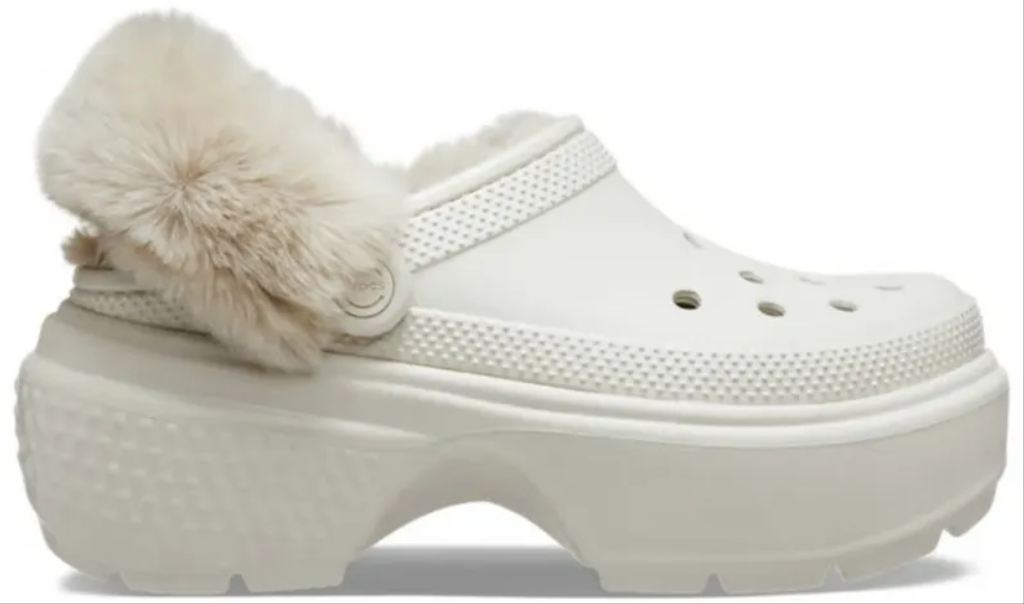 Dep Crocs Stomp Lined Clog 'Gray' 208546-160