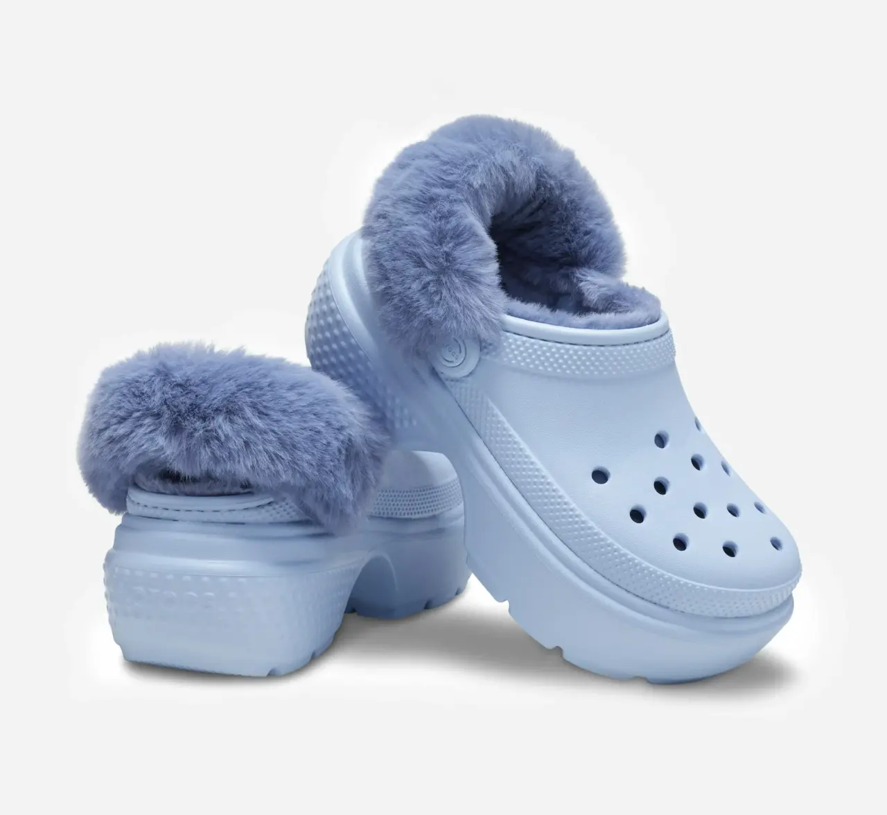 Dep Crocs Stomp Lined Clog 'Blue Calcite' 208546-4NS