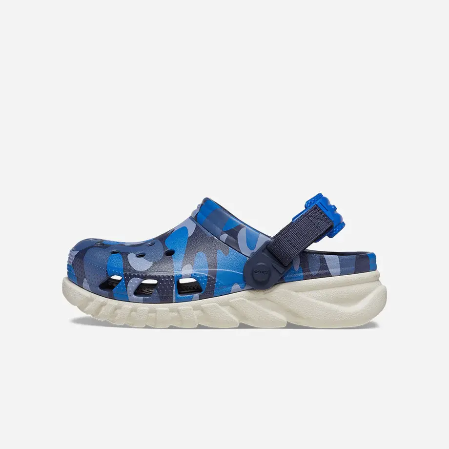 Dep Crocs Duet Max II Camo Clog 'Bleu Marine' 209192-46K