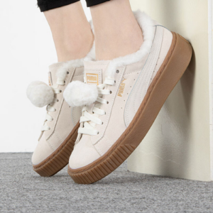 Giay Puma Suede 'Plarfrm Artica' 392193-01