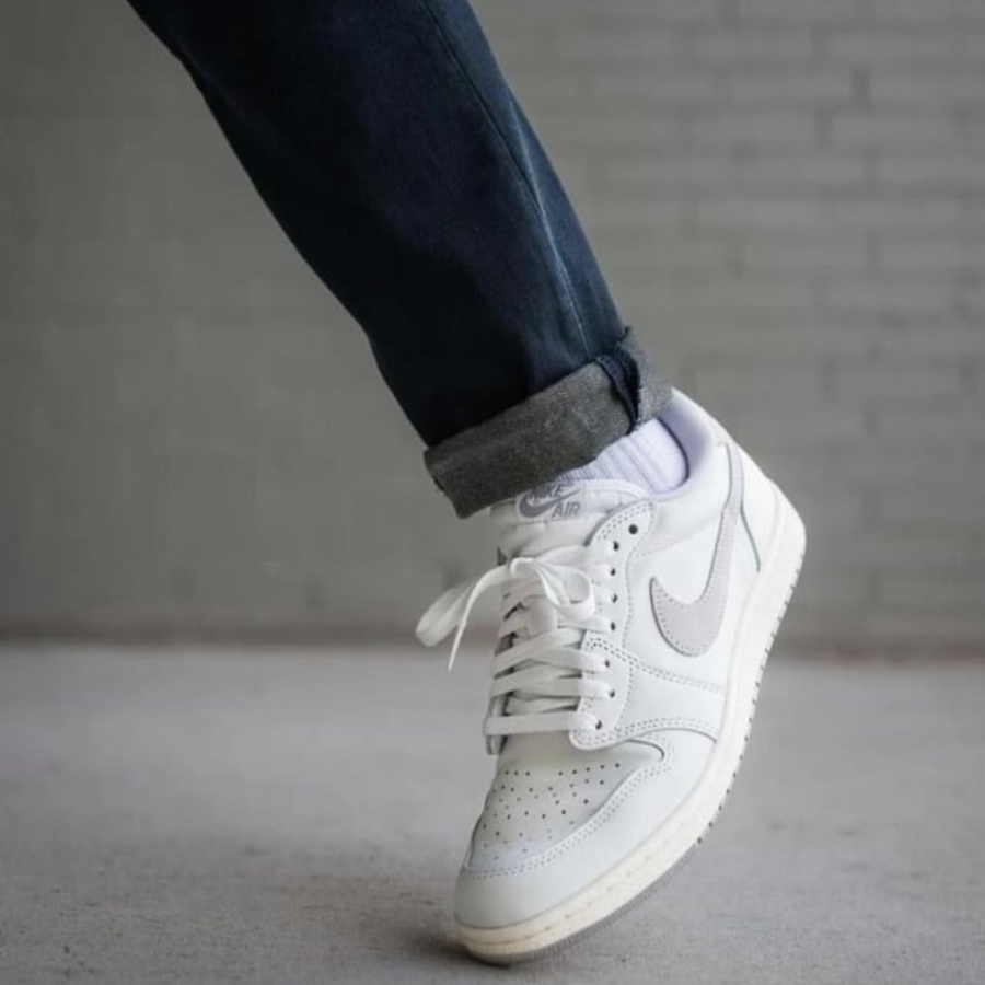 Giày Nike Air Jordan 1 Low 85 'Neutral Grey' FB9933-100 - Ảnh 4