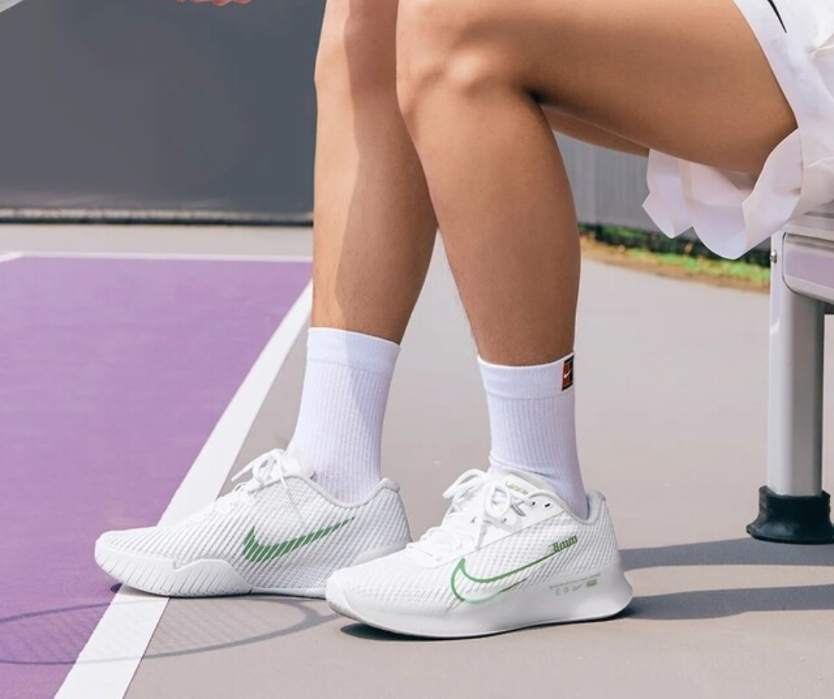 Alternative view of Giày Nike Court Air Zoom Vapor 11 'White Green' DR6966-102