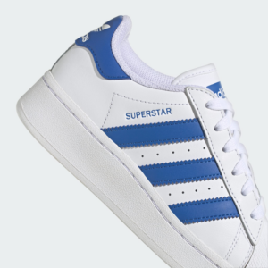 Giay Adidas Superstar XLG Big Kid 'White Blue' IG0289