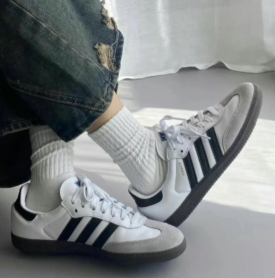 Giay Adidas Samba OG 'White' IE3675