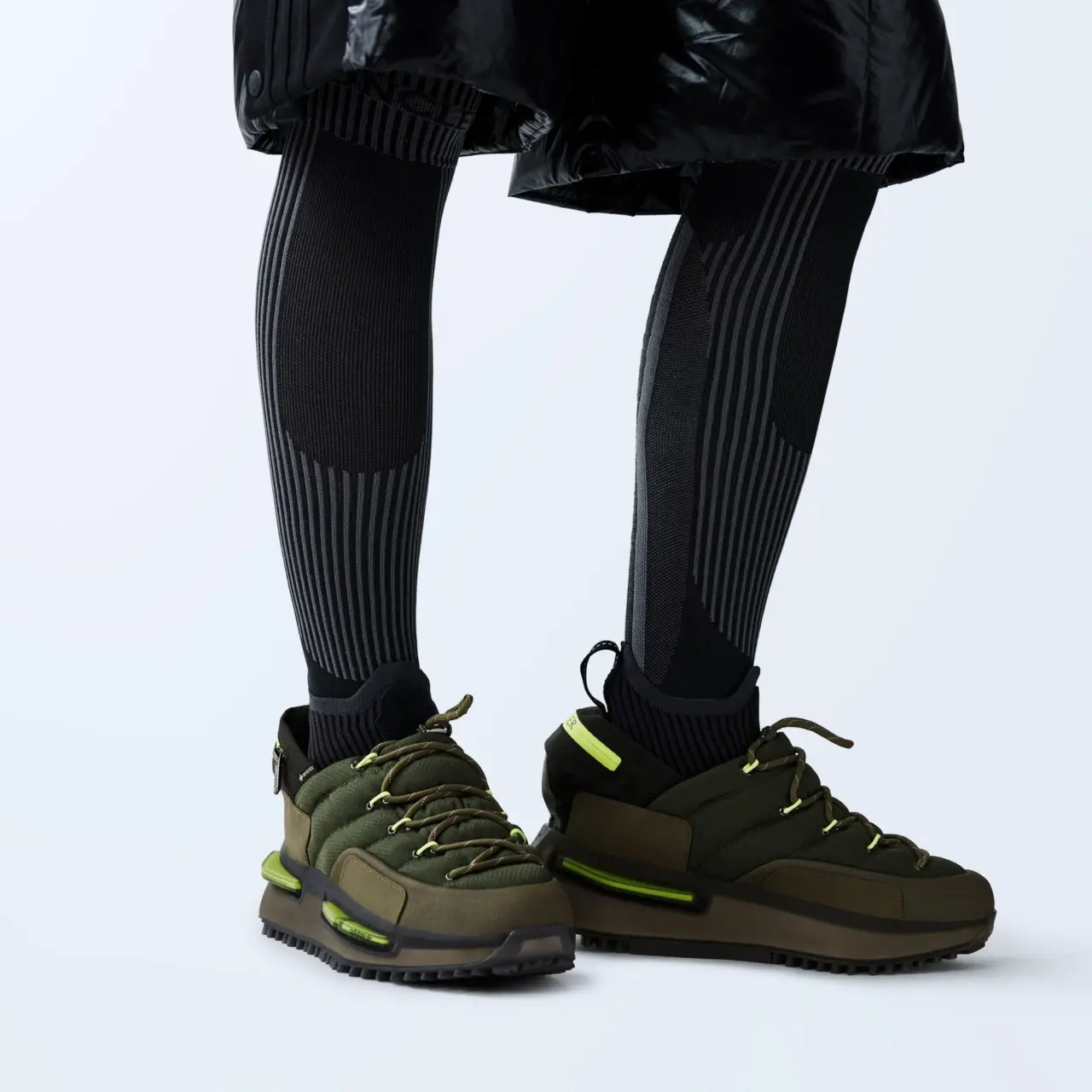 Giay Adidas x Moncler NMD Runner 'Olive Strata' IG3026