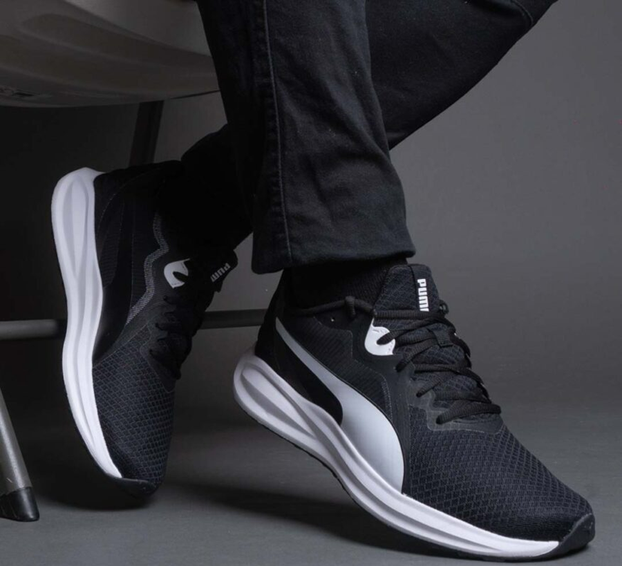 Giay Puma Twitch Runner Fresh 'Black White' 377981-01