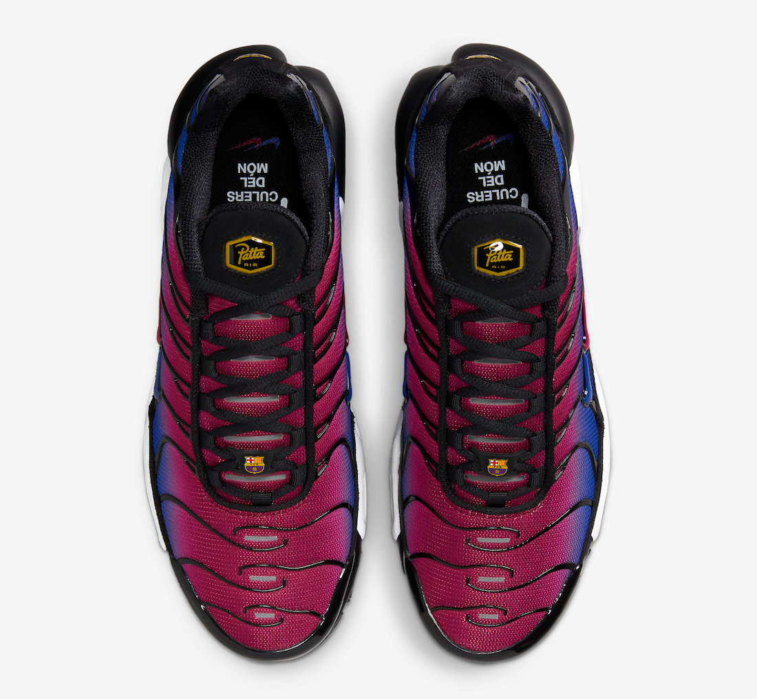 Giay Nike x Patta x FC Barcelona Air Max Plus 'Culers del Mon' FN8260-001