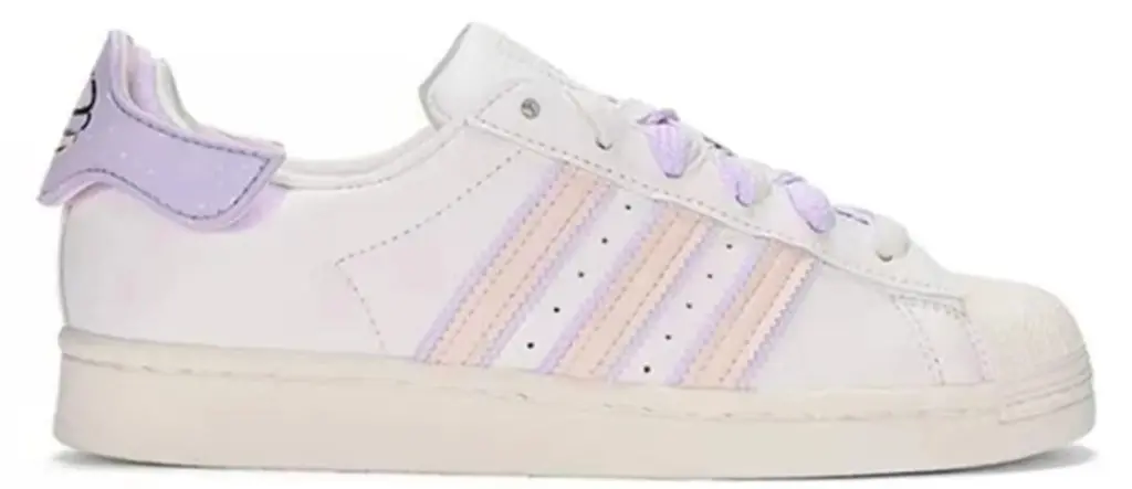 Giay Adidas Originals Superstar 'White Purple Pink' H03727