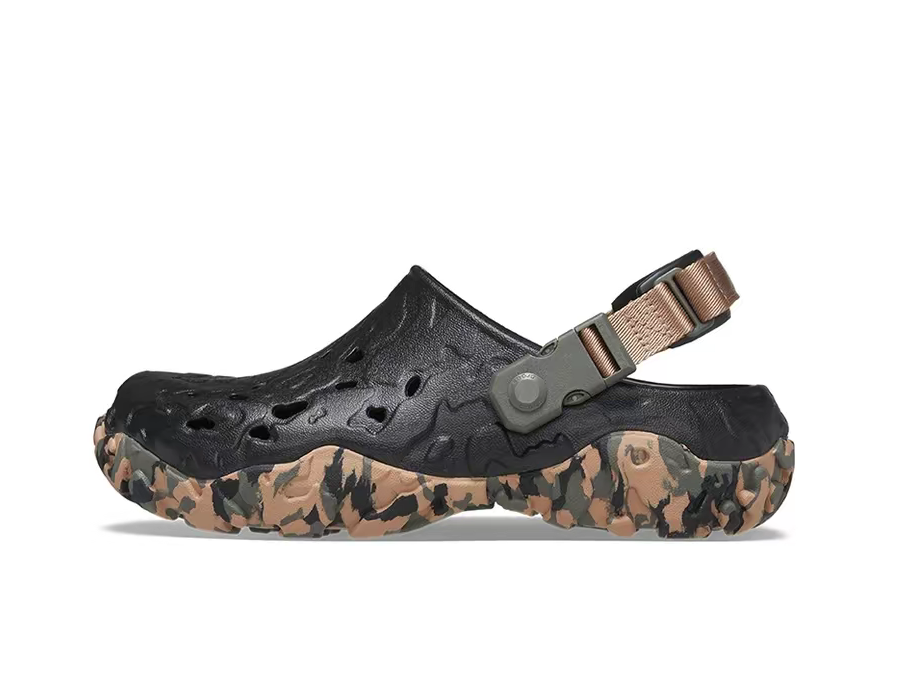 Dep Crocs All-Terrain Atlas Clogs 'Black Cork' 208391-0WP