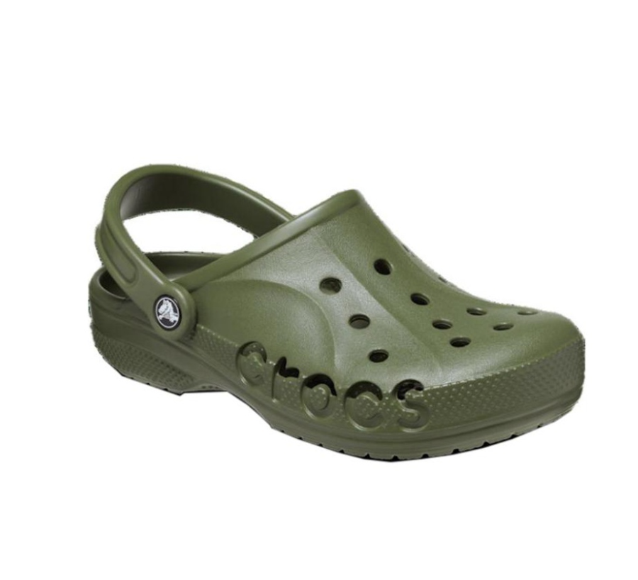 Dep Crocs Unisex Baya Clog Sandals 'Dusty Olive' 10126-309