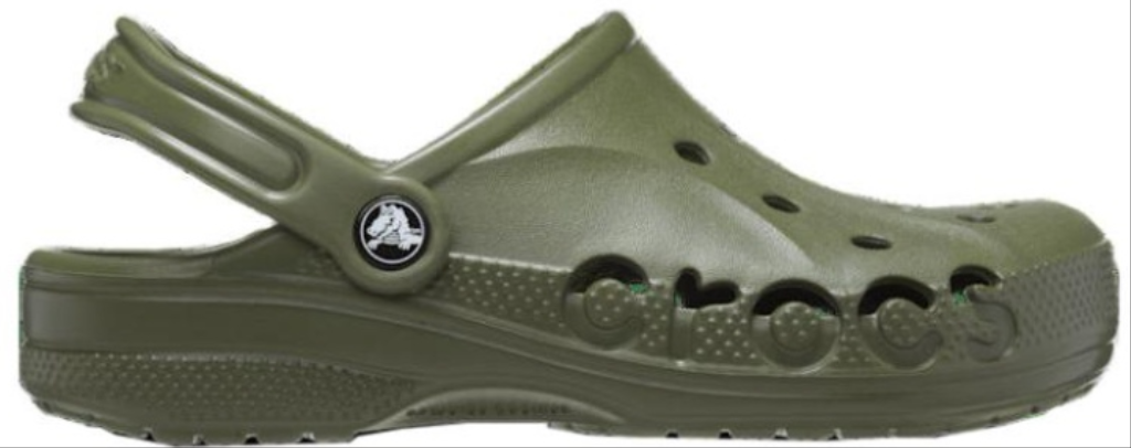 Dep Crocs Unisex Baya Clog Sandals 'Dusty Olive' 10126-309