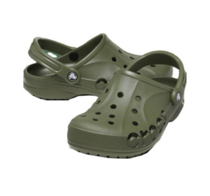 Dep Crocs Unisex Baya Clog Sandals 'Dusty Olive' 10126-309