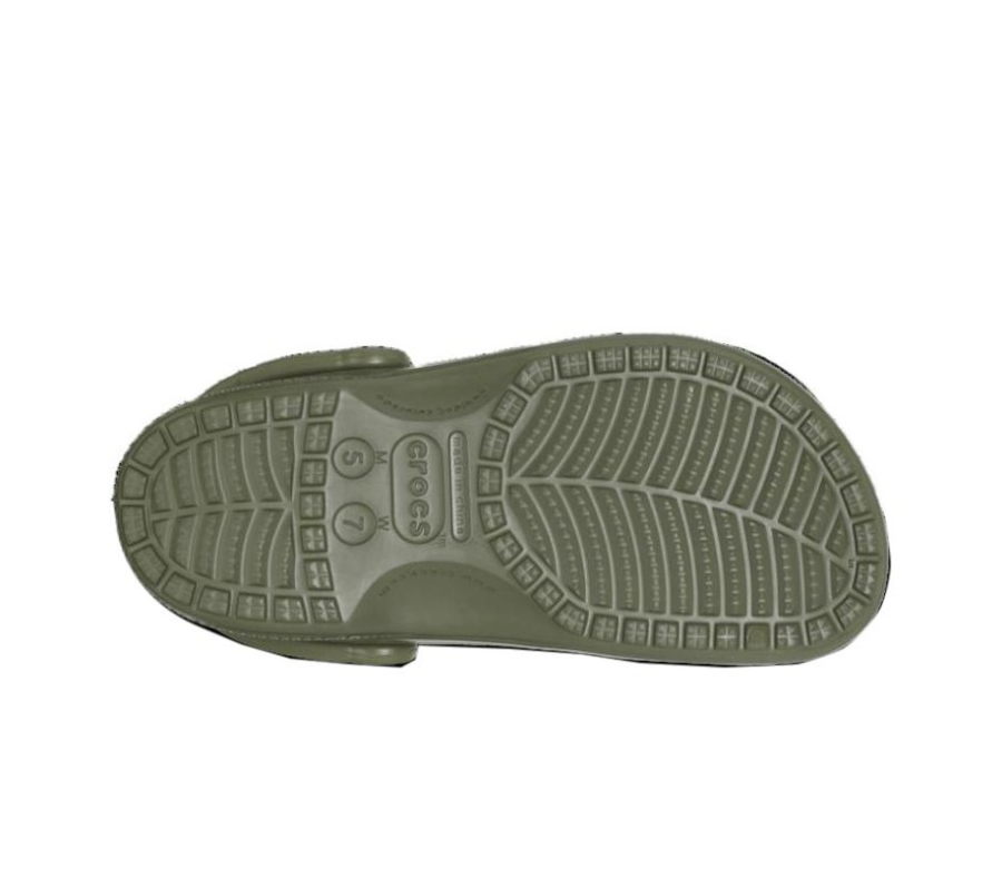 Dep Crocs Unisex Baya Clog Sandals 'Dusty Olive' 10126-309