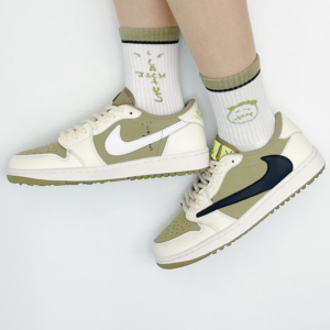 Giay Nike Air Jordan 1 Retro Low Golf 'Travis Scott' FZ3124-200