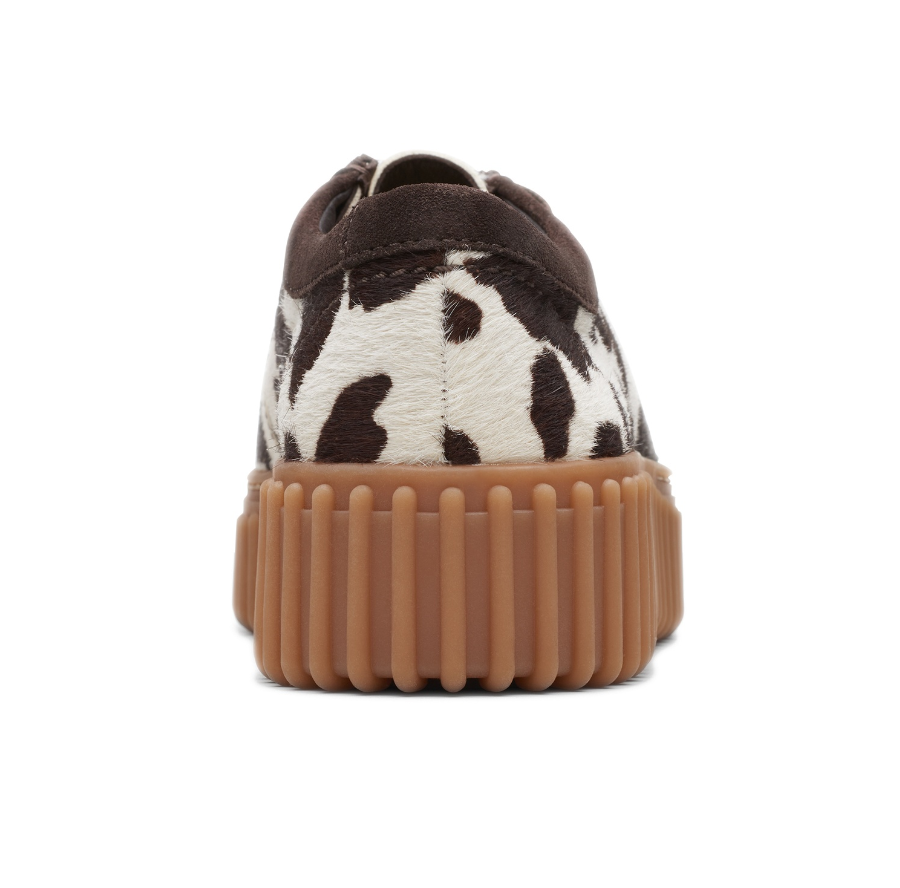 Giay Clarks Qilo Retro 'Brown White' 261738504