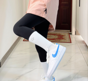 Giay Nike Court Vision Low 'White University Blue' DH3158-107