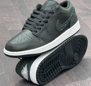 Giay Nike Air Jordan 1 Low SE 'Black Elephant' FB9907-001
