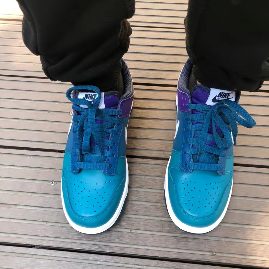 Giay Nike Dunk Low GS 'Bright Spruce Marina' DH9765-300