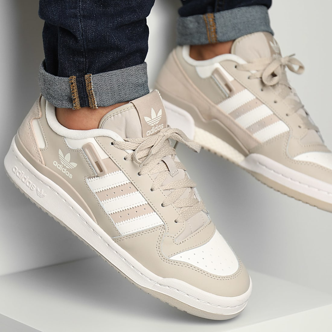 Giay Adidas Forum Low 'Wonder Beige' IE7173