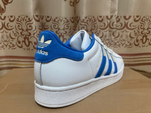 Giay Adidas Superstar 'White Blue' HQ2167