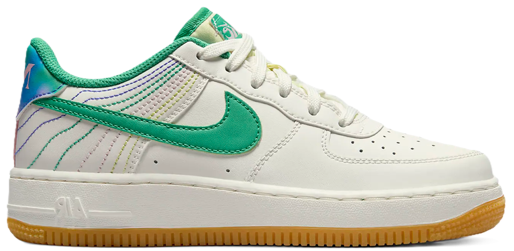 Giay Nike Air Force 1 Low GS 'Heel Stitch' FJ7540-100