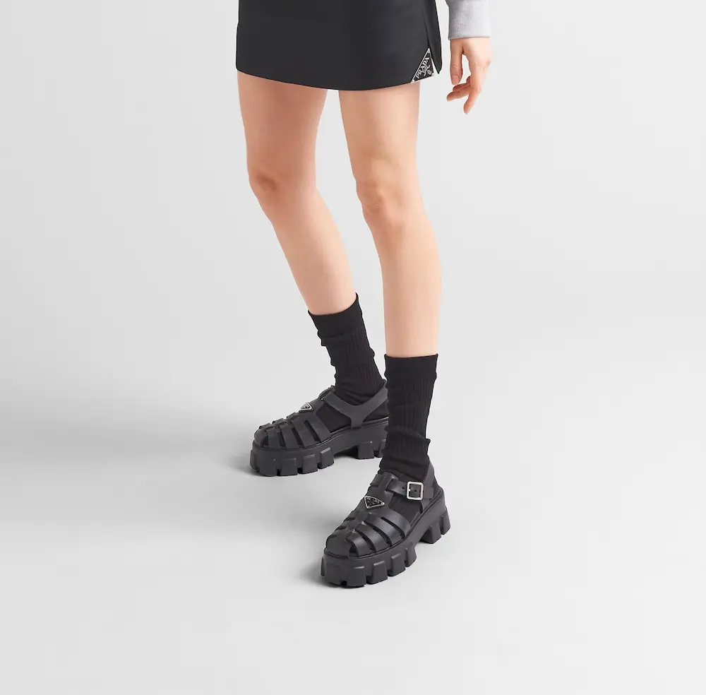 Dep Prada Monolith Foam Rubber 'Black' 1X853M-3LKK-F0002-F055