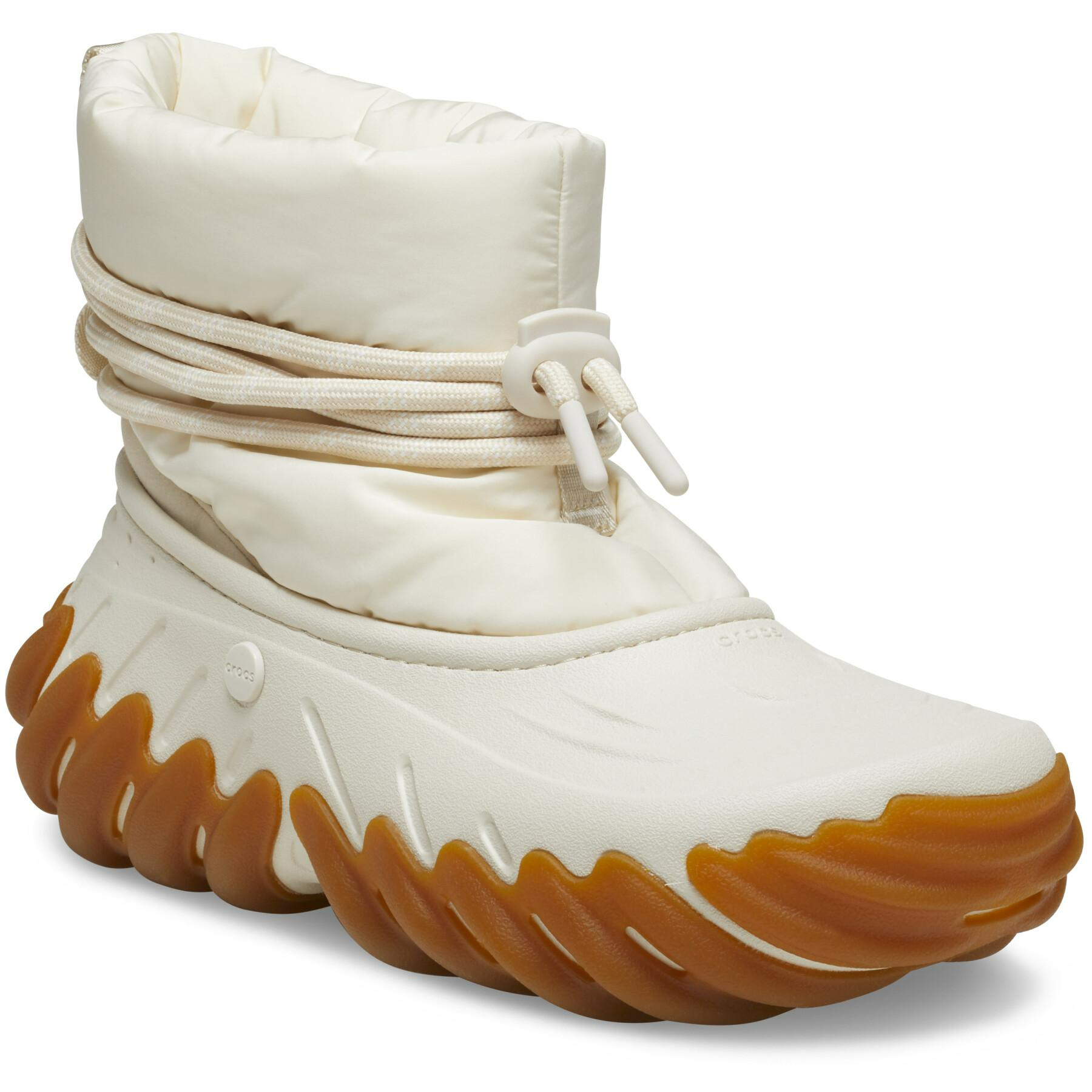 Giay Crocs Echo Boot Stucco 'Cream White' 208716-160