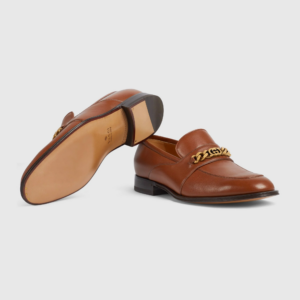 Giay Gucci Loafer With Interlocking G 'Cuir' 746684-AABUV-2535