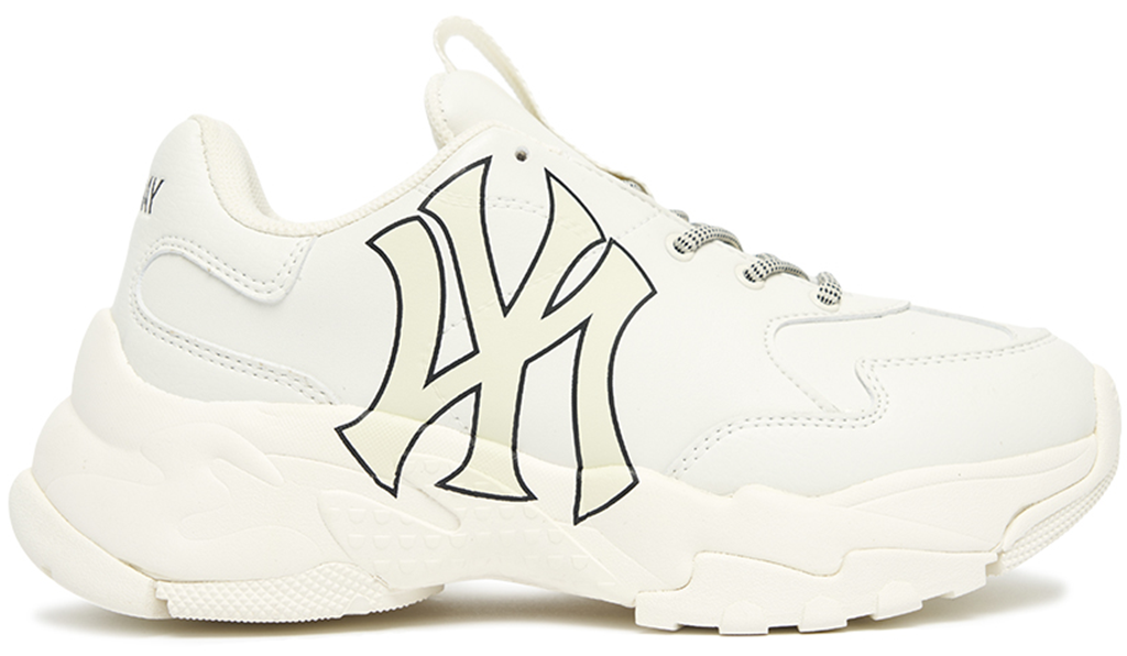 Giay MLB Bigball Chunky NY 'White' 3ASHC101N-50IVS