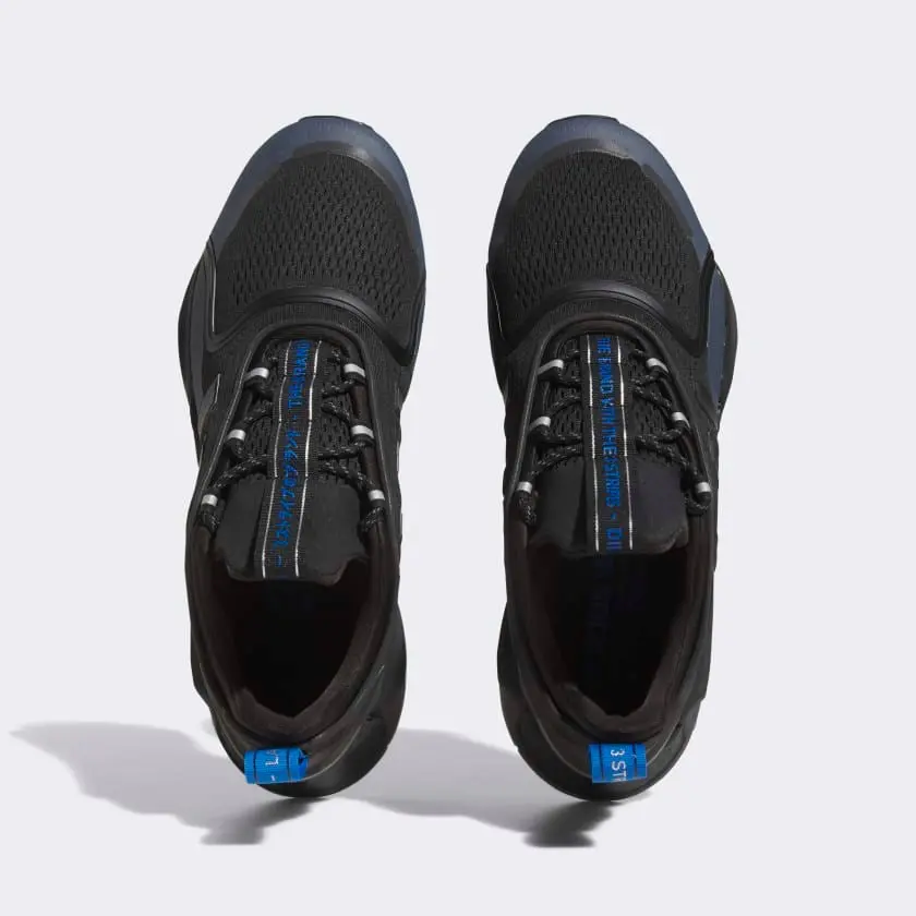 Giay Adidas NMD V3 'Black Blue Metallic' HQ4447