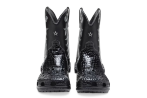 Dep Crocs Classic Cowboy Boot 'Black' 208695-001