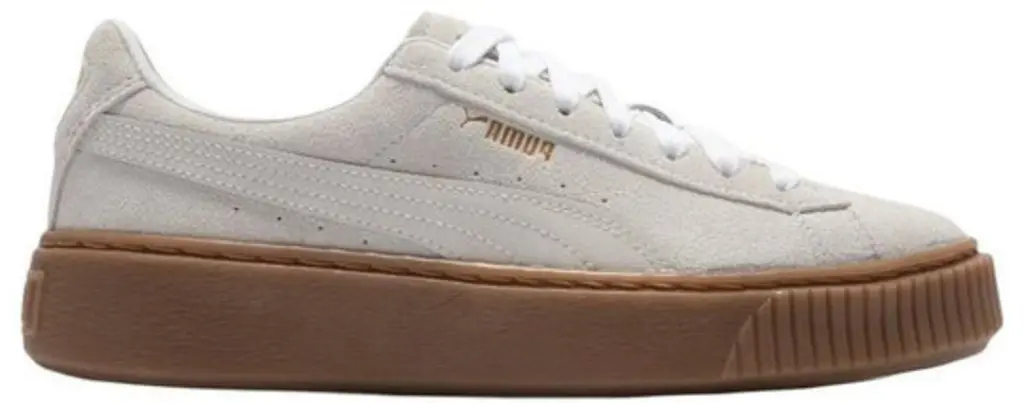 Giay Puma Suede Platform Core 'Whisper White Black' 392135-01