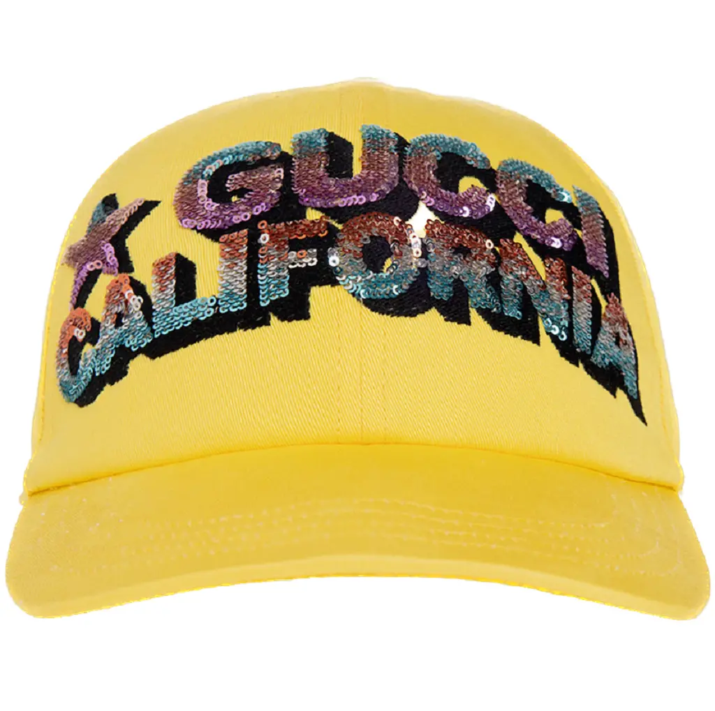 Mu Gucci Logo Embellished 'Yellow' 703207-4HAPQ-7175