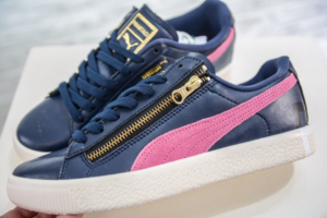 Giay Puma x PHANTACi Suede 'Navy Fuchsia' 388875-01