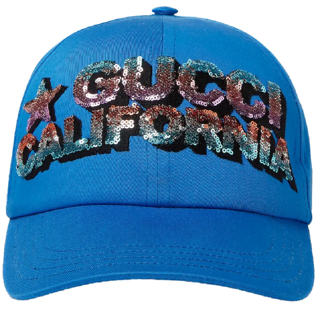 Mu Gucci Logo Embellished 'Blue' 703207-4HAPQ-4969