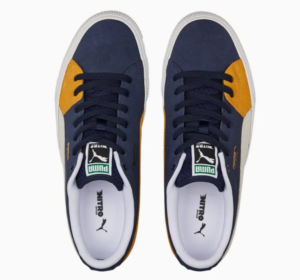 Giay Puma Suede Skate Nitro 'Blue White Yellow' 386082-06