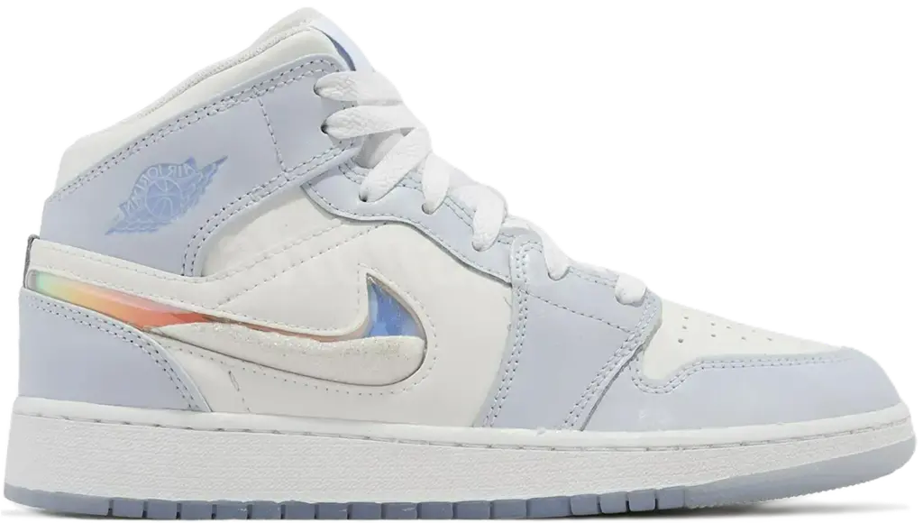 Giay Nike Air Jordan 1 Mid GS ‘Glitter Swoosh’ FQ9117-400