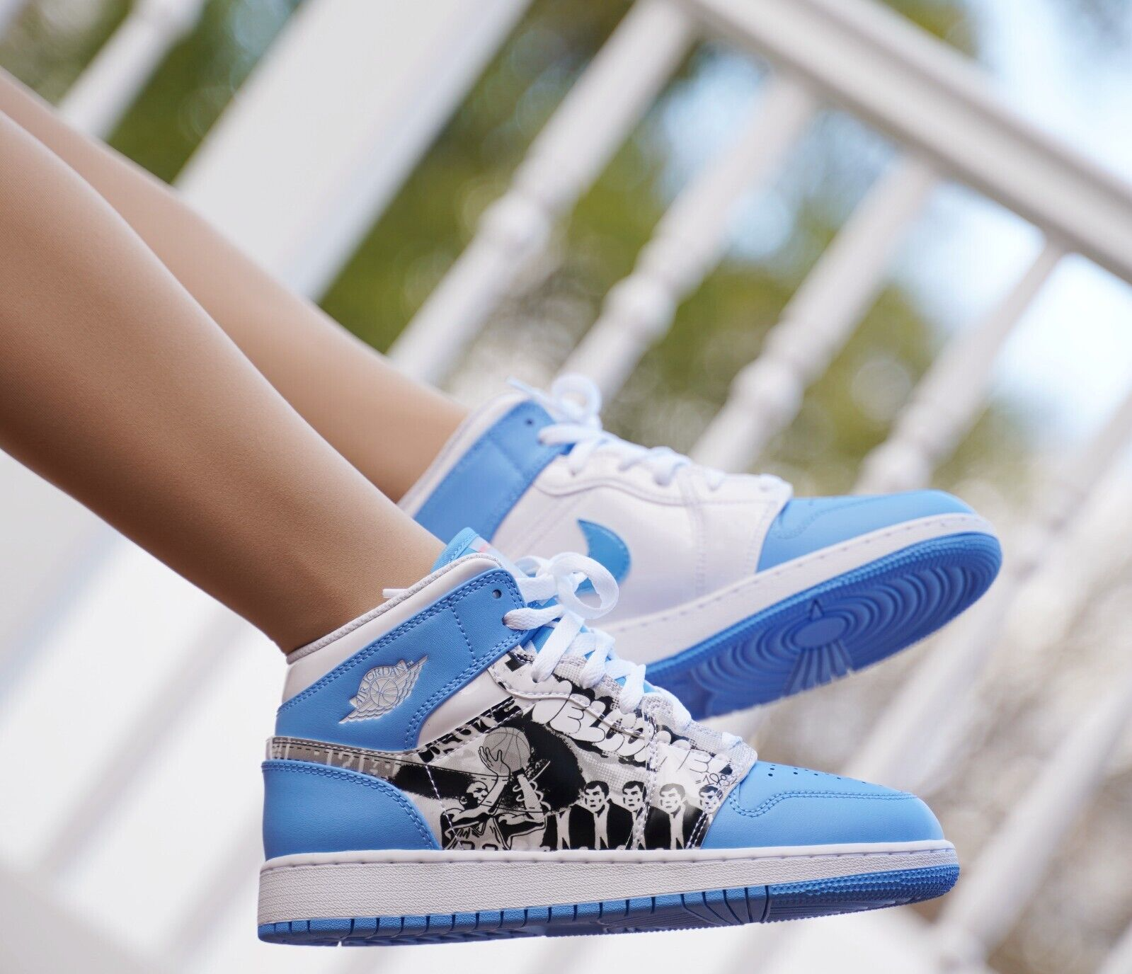 Giay Nike Air Jordan 1 Mid GS 'School Game Winner' DR6492-100