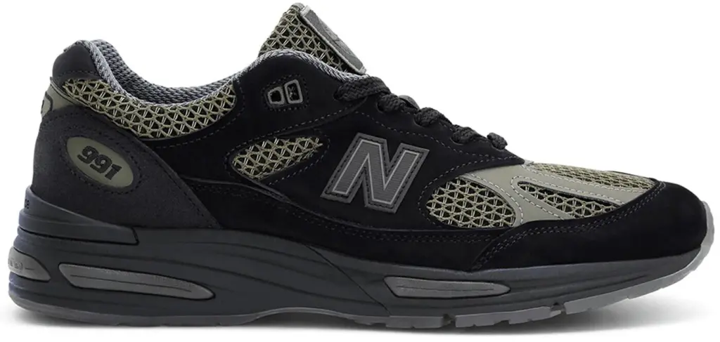 Giay New Balance x Stone Island 991V2 Made In UK 'Black' U991SD2