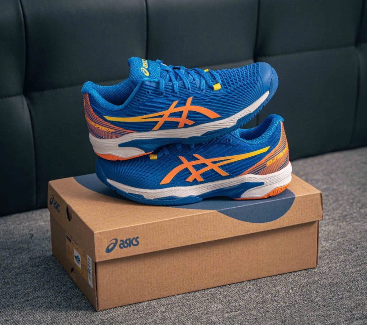 Giay Asics Solution Speed 'Blue' 1041A391-960