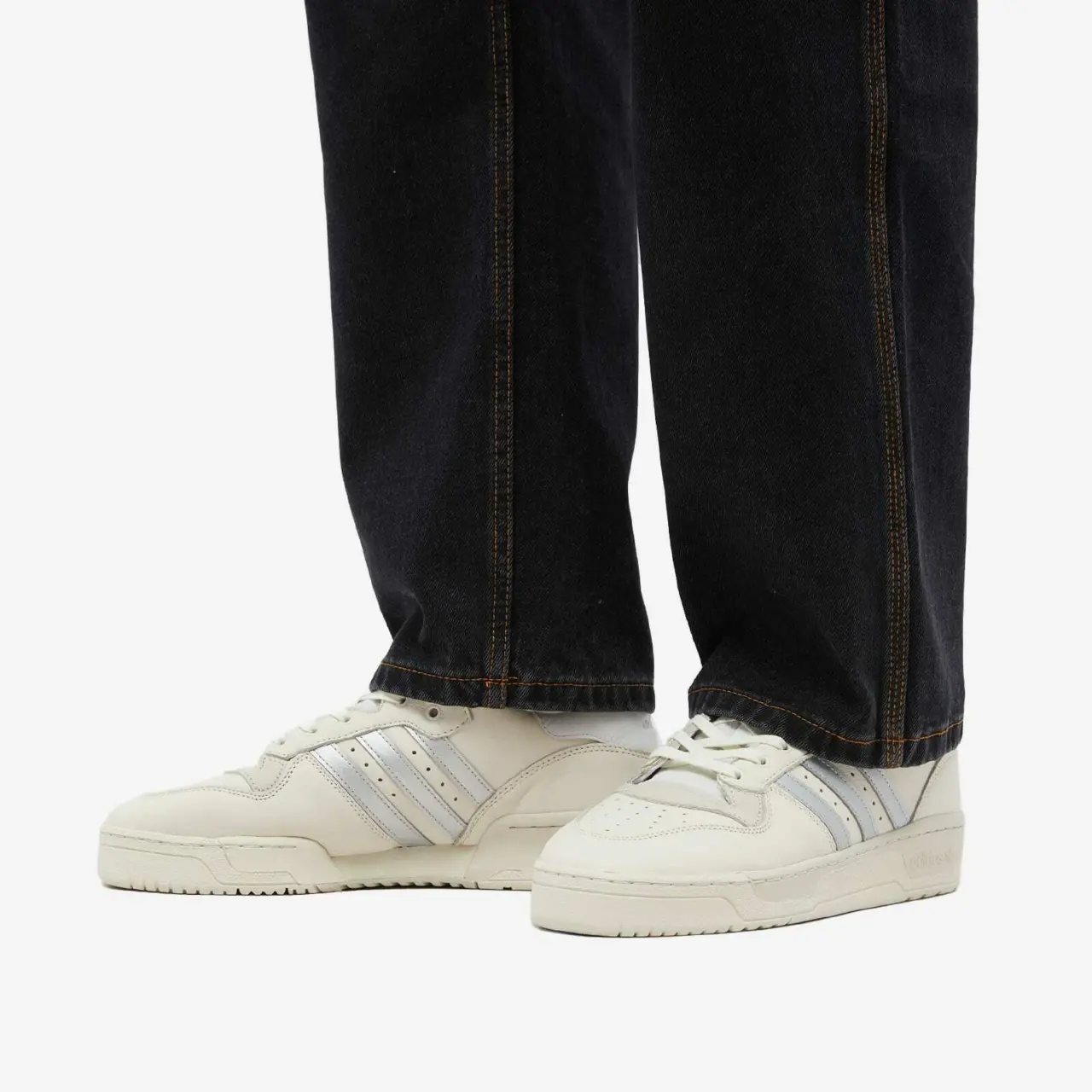 Giay Adidas Rivalry Low 'Silver Metallic' IF0603